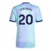 Maillot de foot Arsenal Jorginho Frello #20 Troisième vêtements 2024-25 Manches Courtes